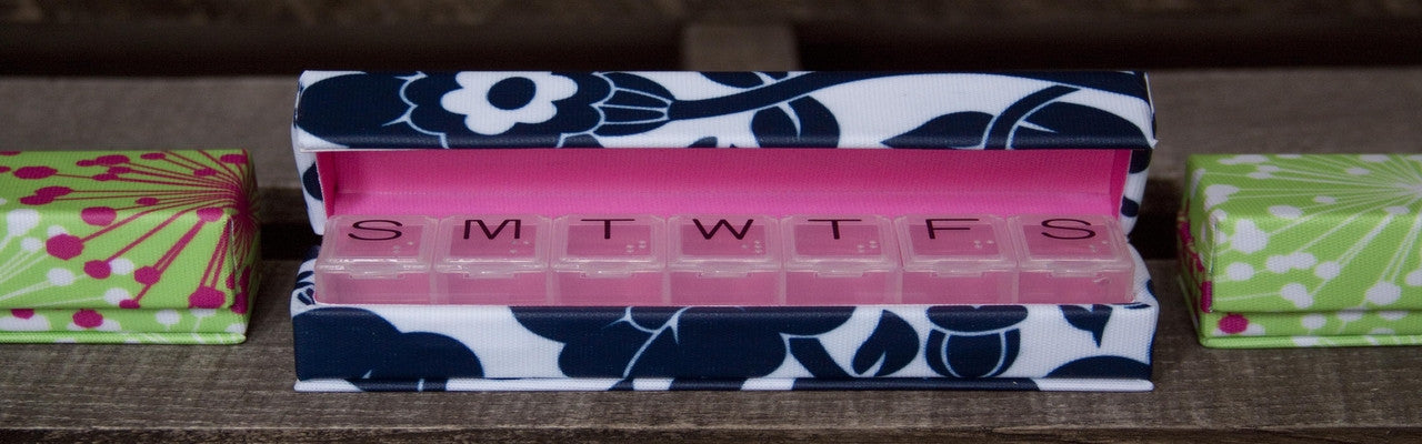 Style Rx Weekly Designer Pill Box Case -Inspiration, Inspired by Dawn
